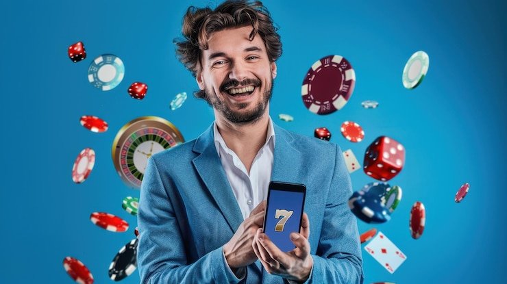 Pengguna sedang mencari jawaban di FAQ mangga2bet menggunakan smartphone